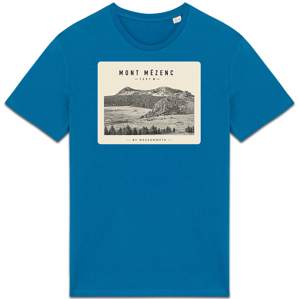 T-shirt Unisexe # Mont Mézenc - face_5
