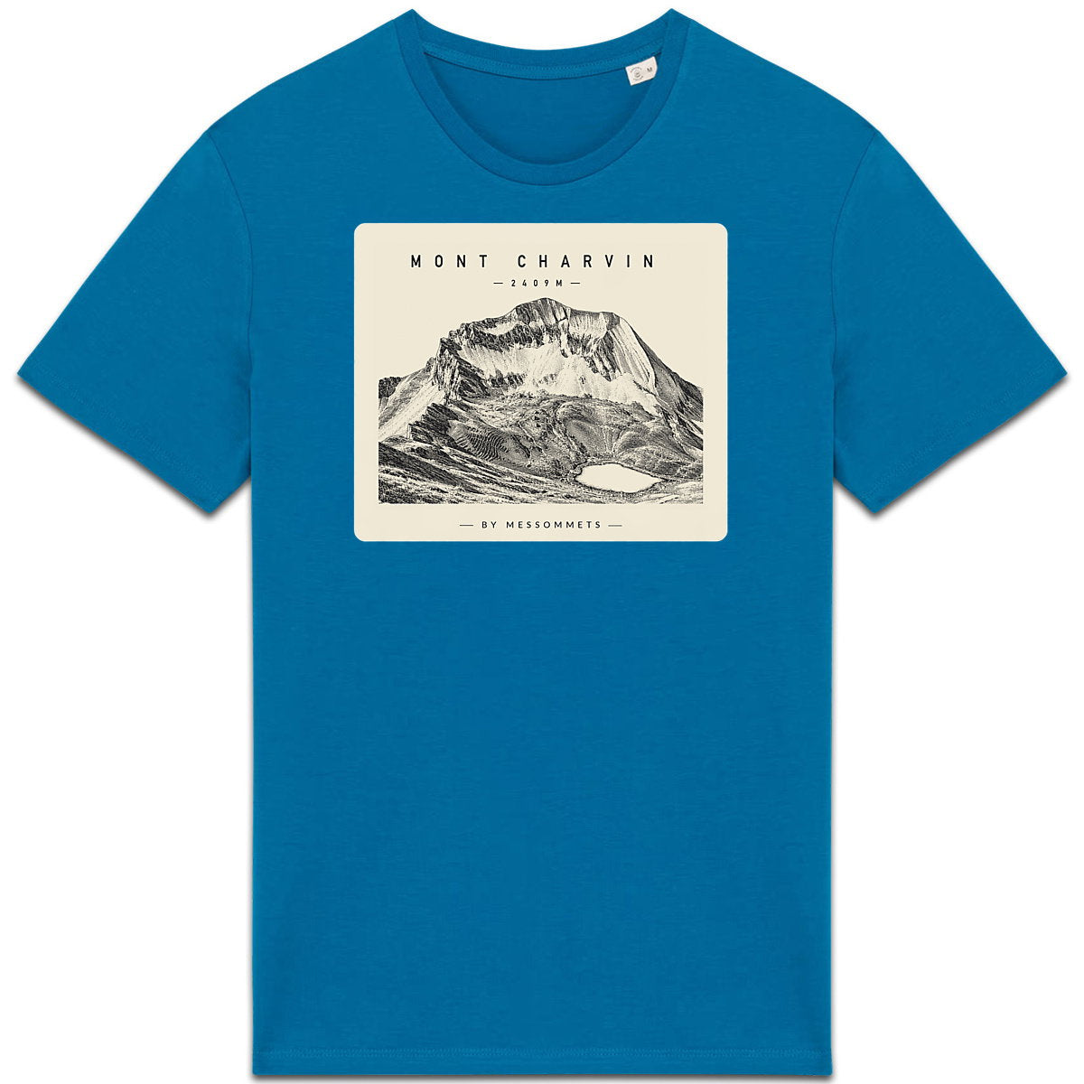 T-shirt Unisexe # Mont Charvin - face_5