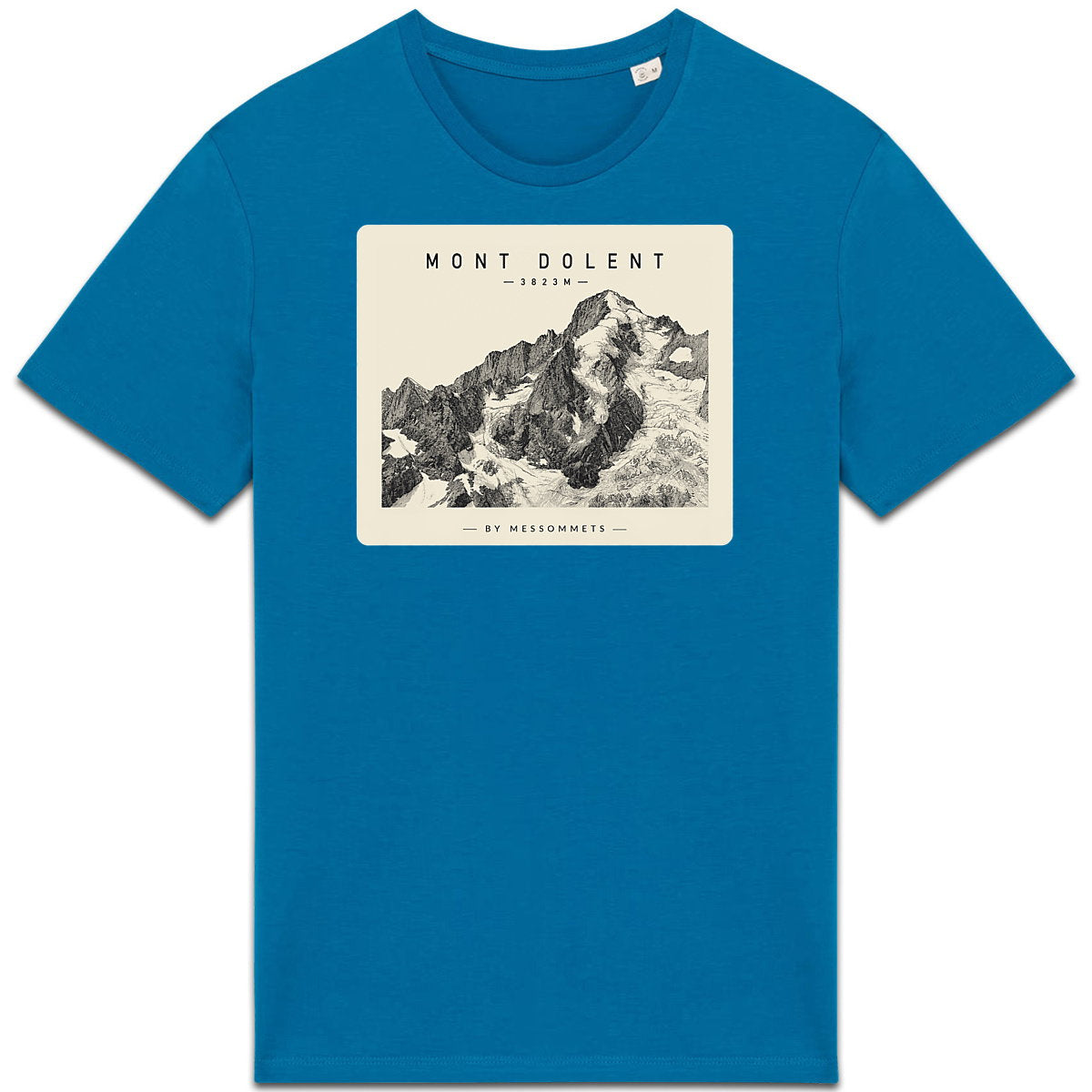 T-shirt Unisexe # Mont Dolent - face_5