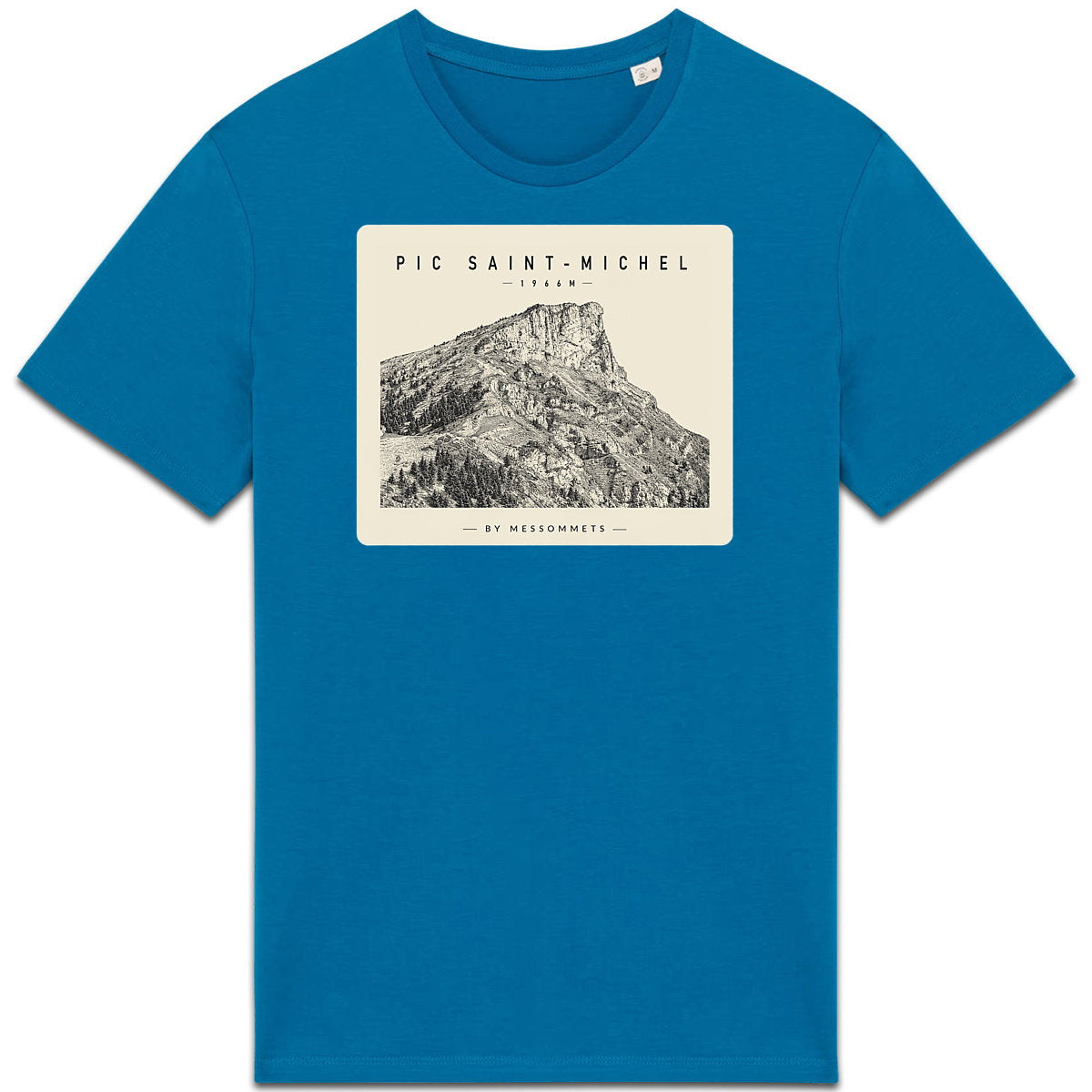 T-shirt Unisexe # Pic Saint-Michel - face_5