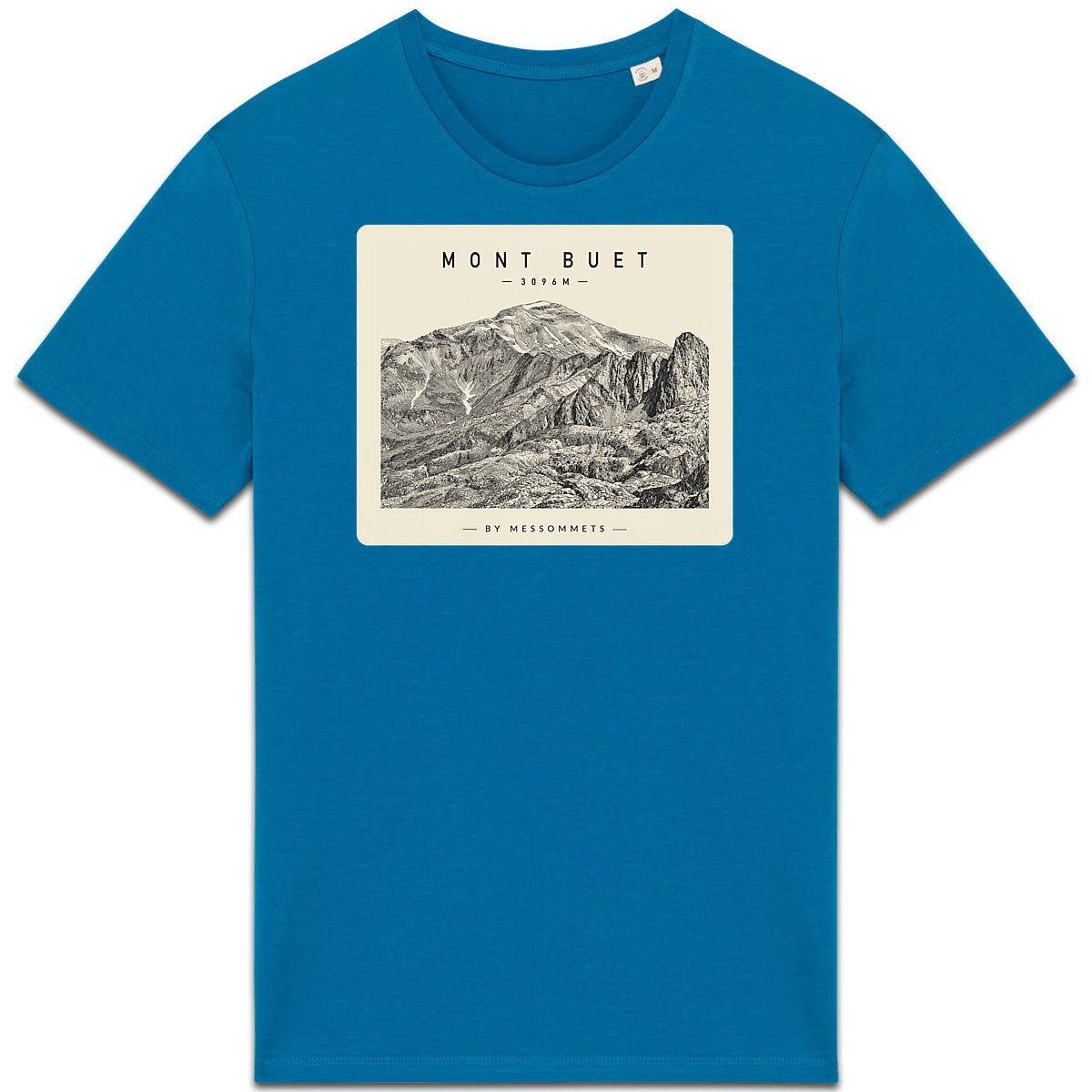 T-shirt Unisexe # Mont Buet - face_5