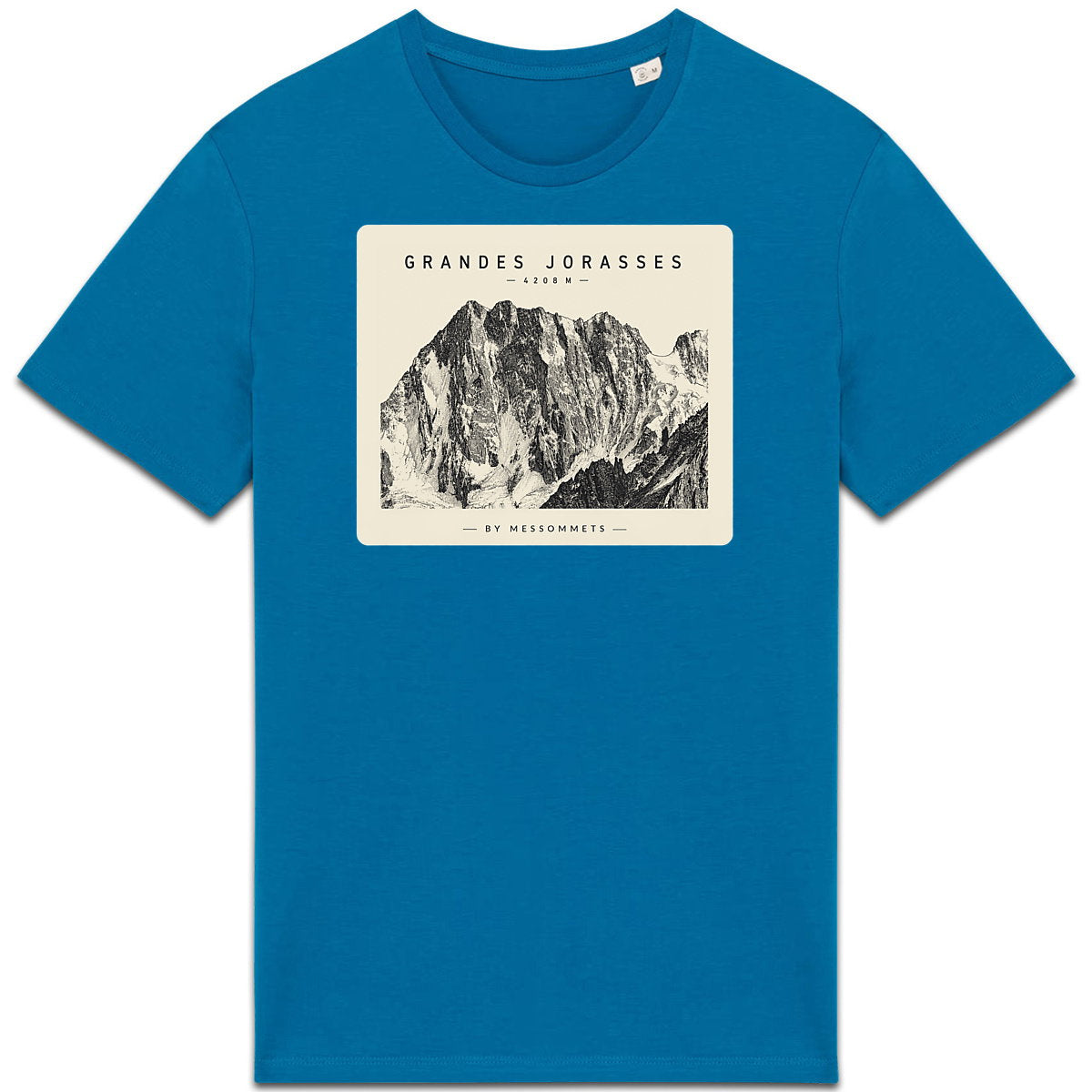 T-shirt Unisexe # Grandes Jorasses - face_5