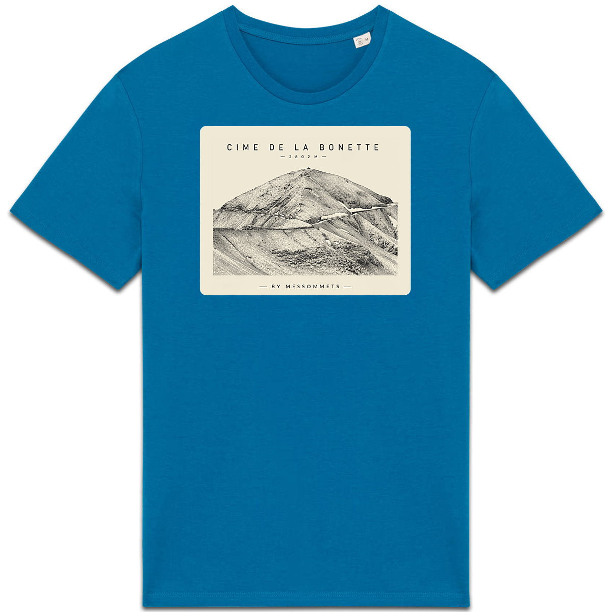 T-shirt Unisexe # Cime de la Bonette - face_5