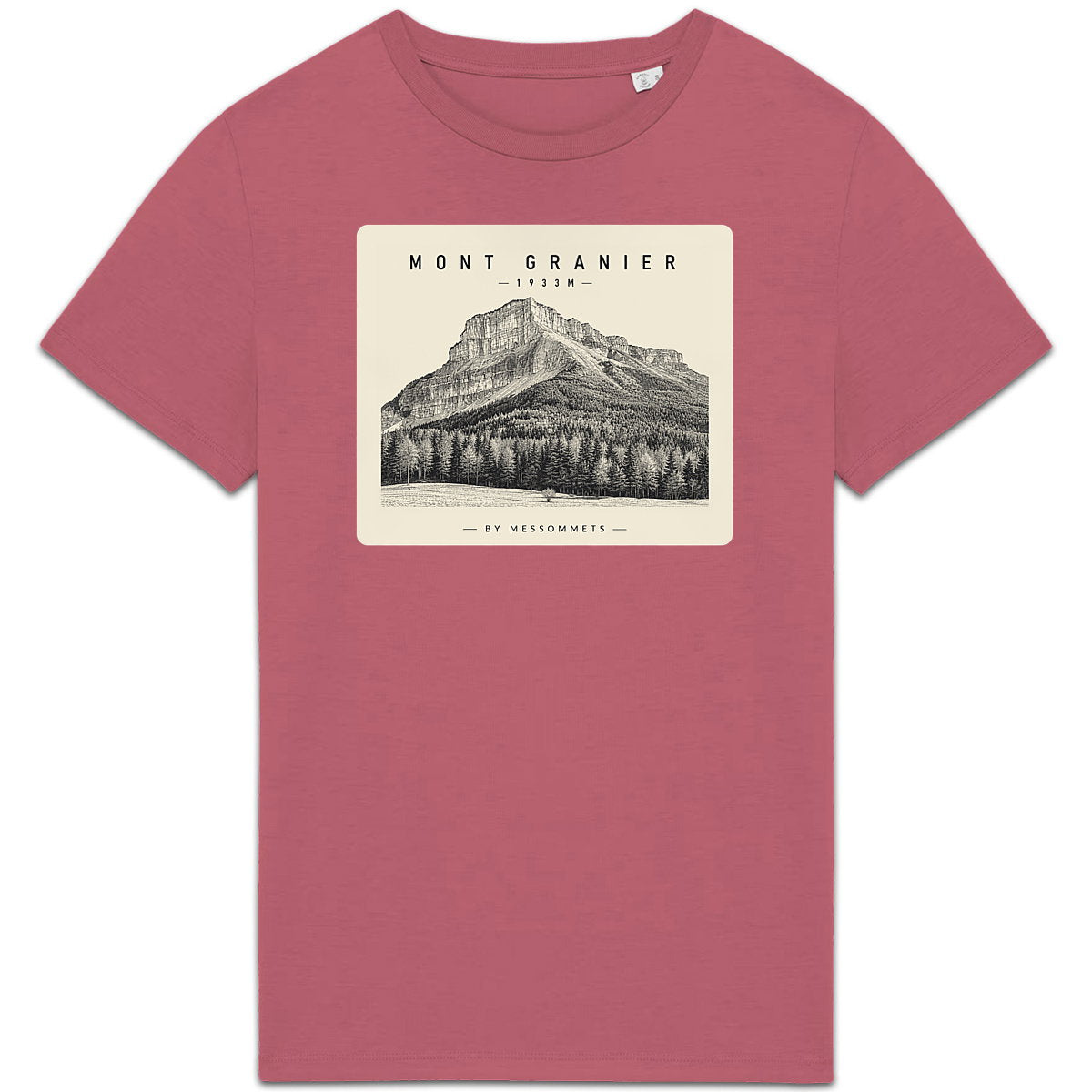 T-shirt Unisexe # Mont Granier - face_6