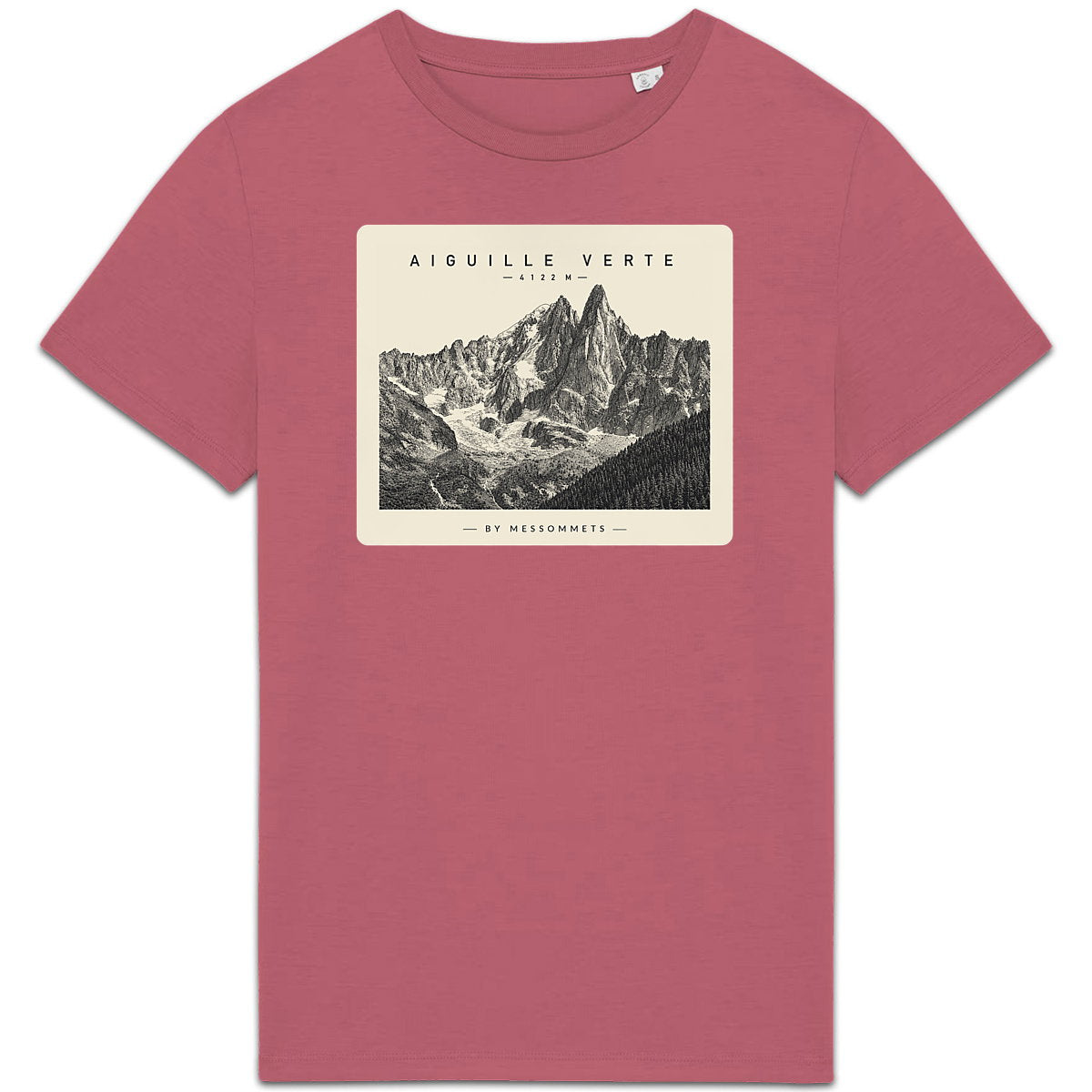 T-shirt Unisexe # Aiguille Verte - face_6