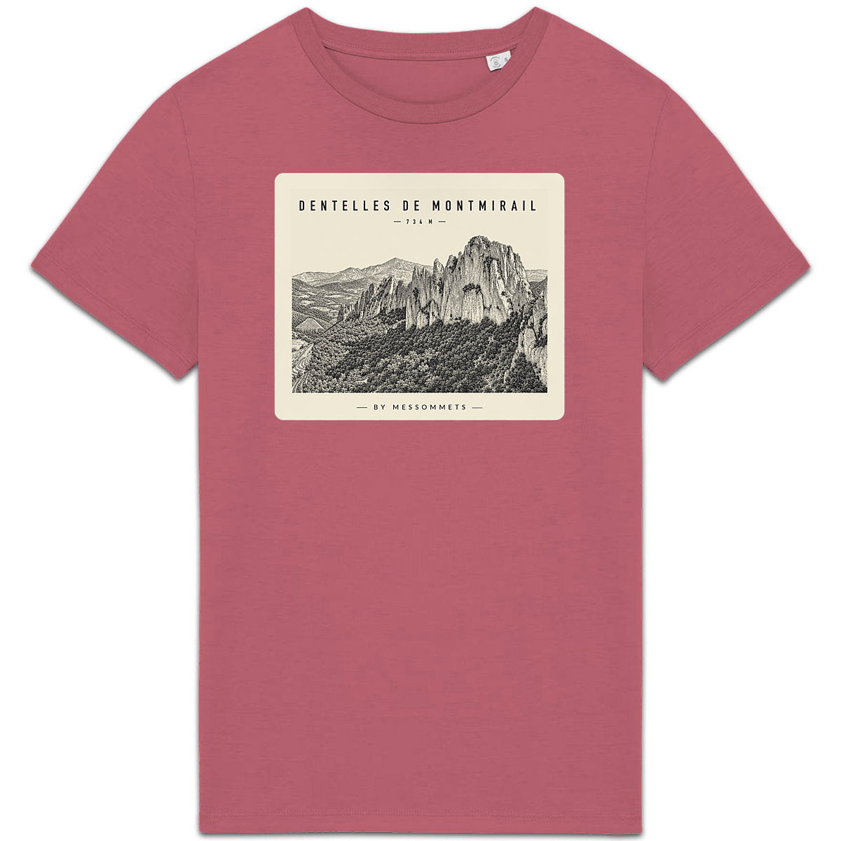 T-shirt Unisexe # Dentelles de Montmirail - face_6