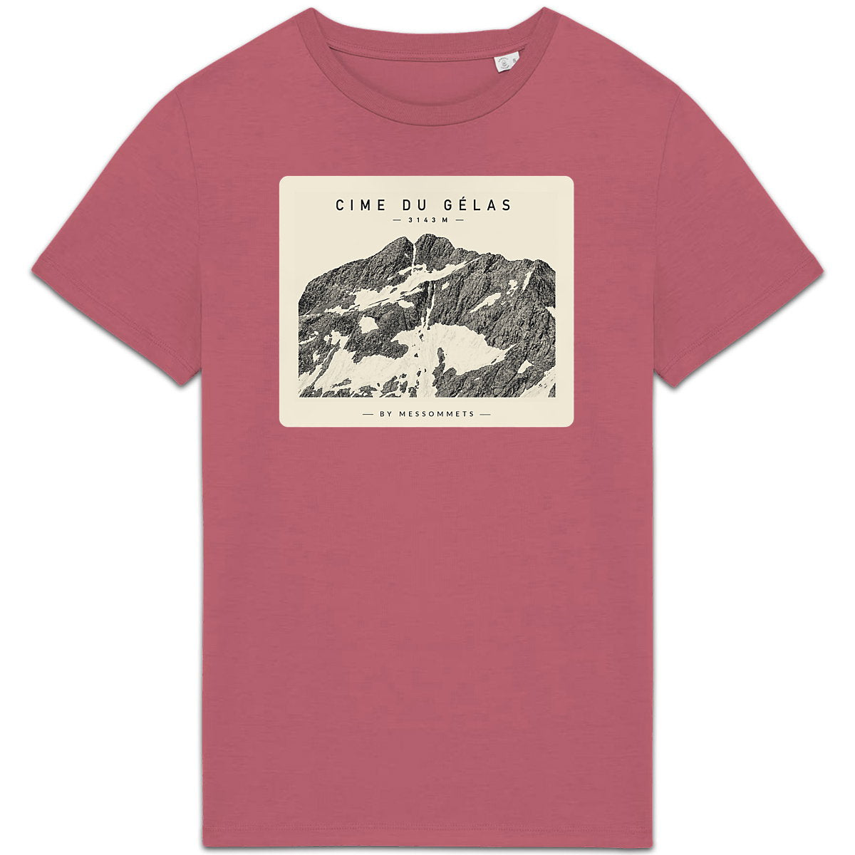T-shirt Unisexe # Cime du Gélas - face_6