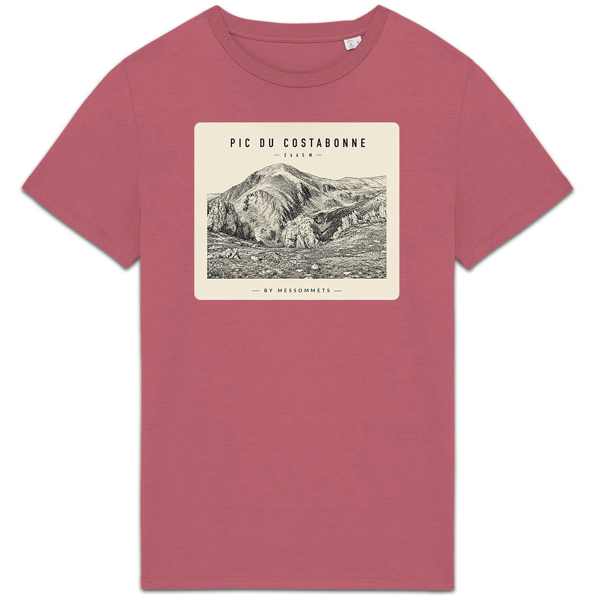 T-shirt Unisexe # Pic du Costabonne - face_6