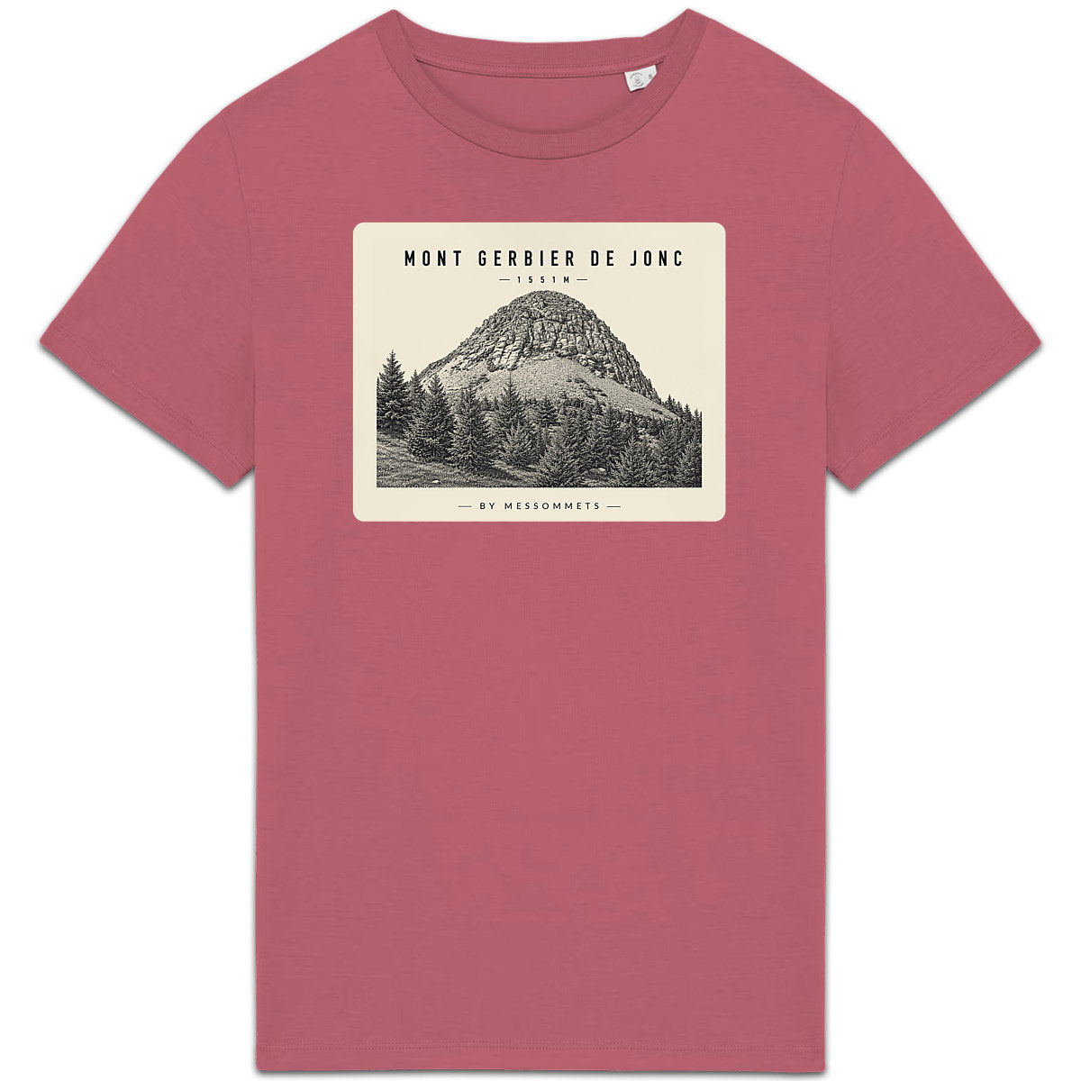 T-shirt Unisexe # Mont Gerbier de Jonc - face_6