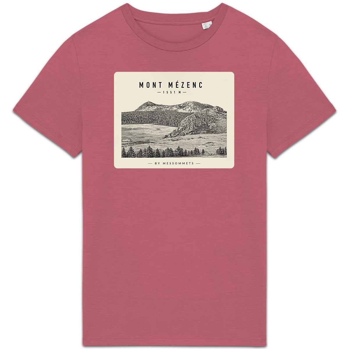 T-shirt Unisexe # Mont Mézenc - face_6