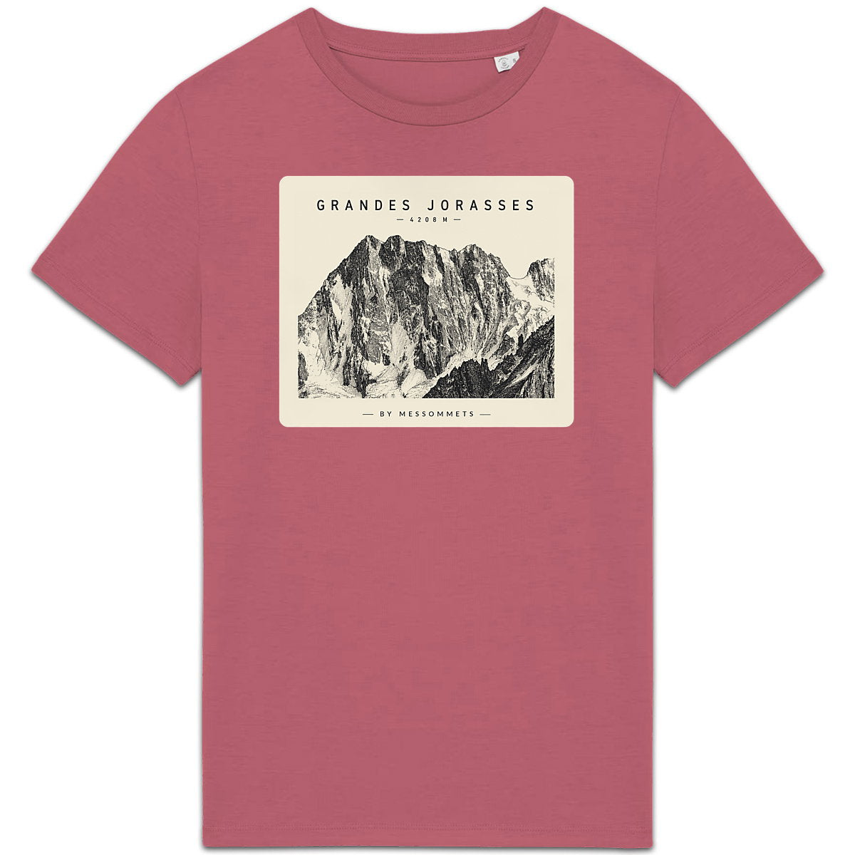 T-shirt Unisexe # Grandes Jorasses - face_6