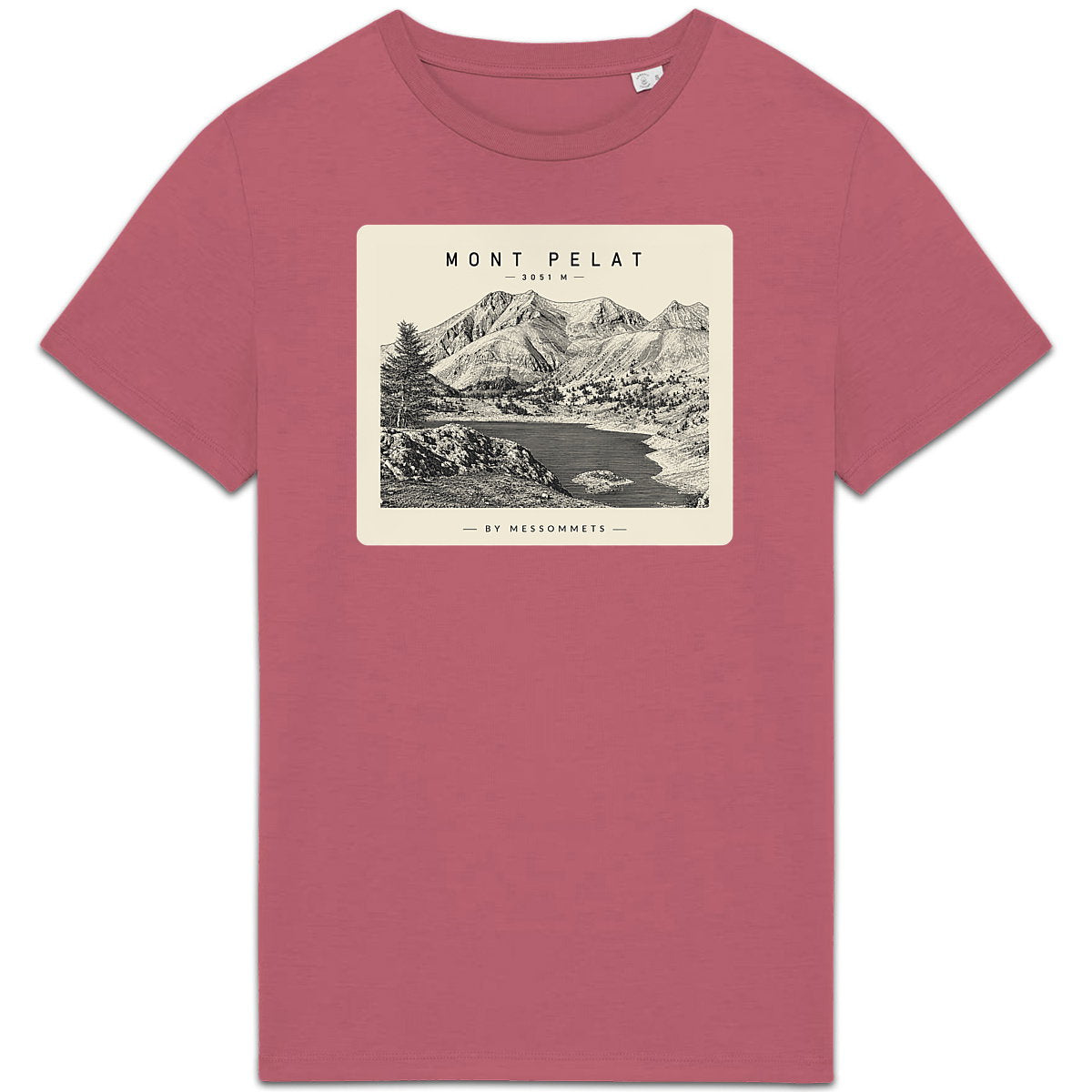 T-shirt Unisexe # Mont Pelat - face_6