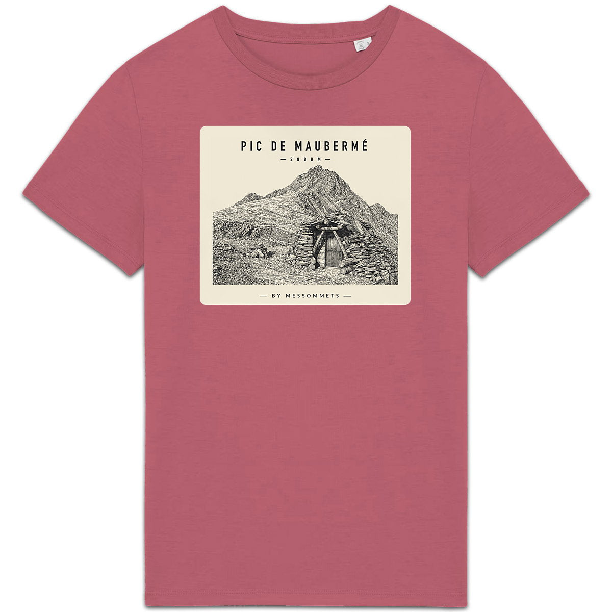T-shirt Unisexe # Pic de Maubermé - face_6