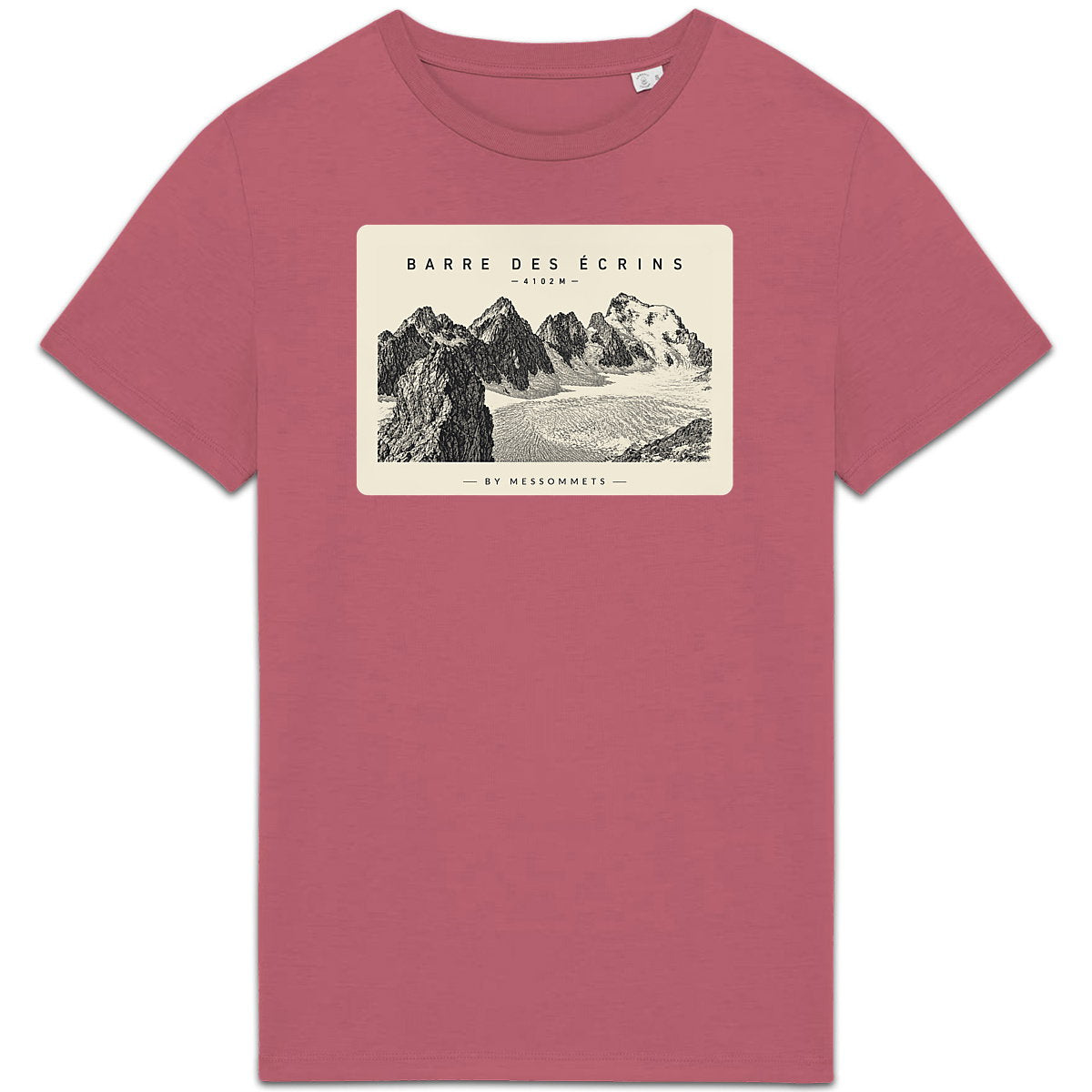 T-shirt Unisexe # Barre des Écrins - face_6