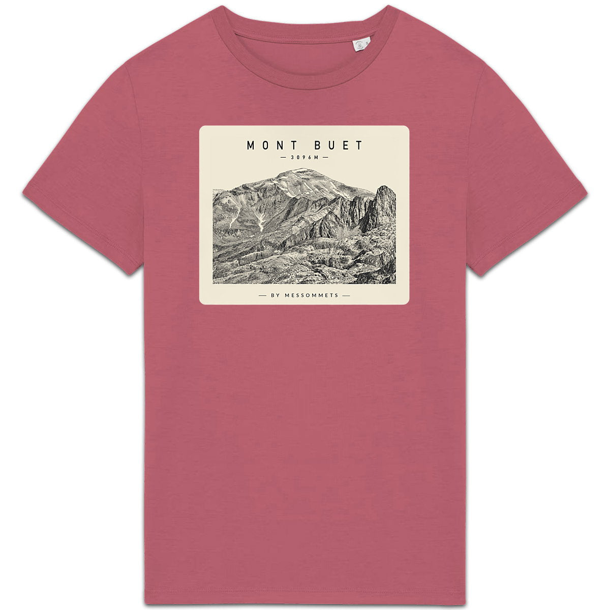 T-shirt Unisexe # Mont Buet - face_6